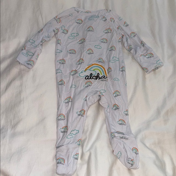 Cocomoon Pot O' Aloha Bamboo Coverall 0-3Months - Picture 4 of 8